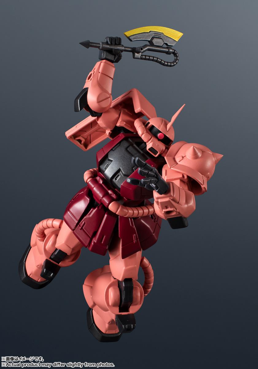 ガンダム（高達） GUNDAM UNIVERSE系列 MS-06S CHAR'S ZAKU II 角色模型 RENEWAL款