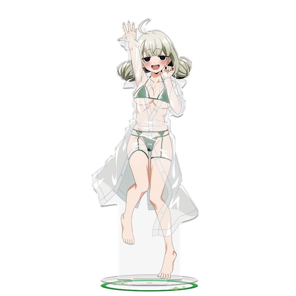 夢想成為魔法少女（夢想成為魔法少女） BIGアクリルキャラスタンド 阿良河キウィ 雨衣泳裝ver. 新繪款