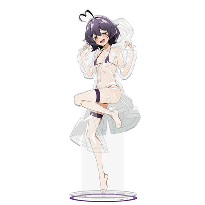 《夢想成為魔法少女》（夢想成為魔法少女） 柊うてな 大號亞克力角色立牌 レインコート水著ver. 新繪款