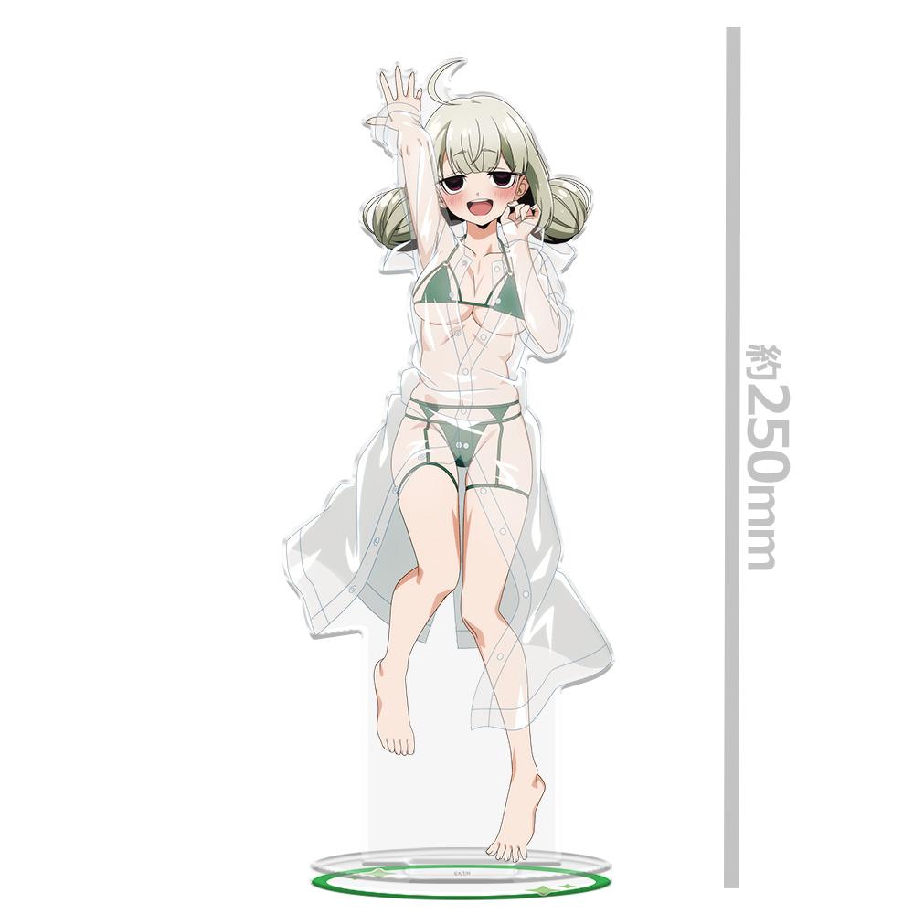 夢想成為魔法少女（夢想成為魔法少女） BIGアクリルキャラスタンド 阿良河キウィ 雨衣泳裝ver. 新繪款