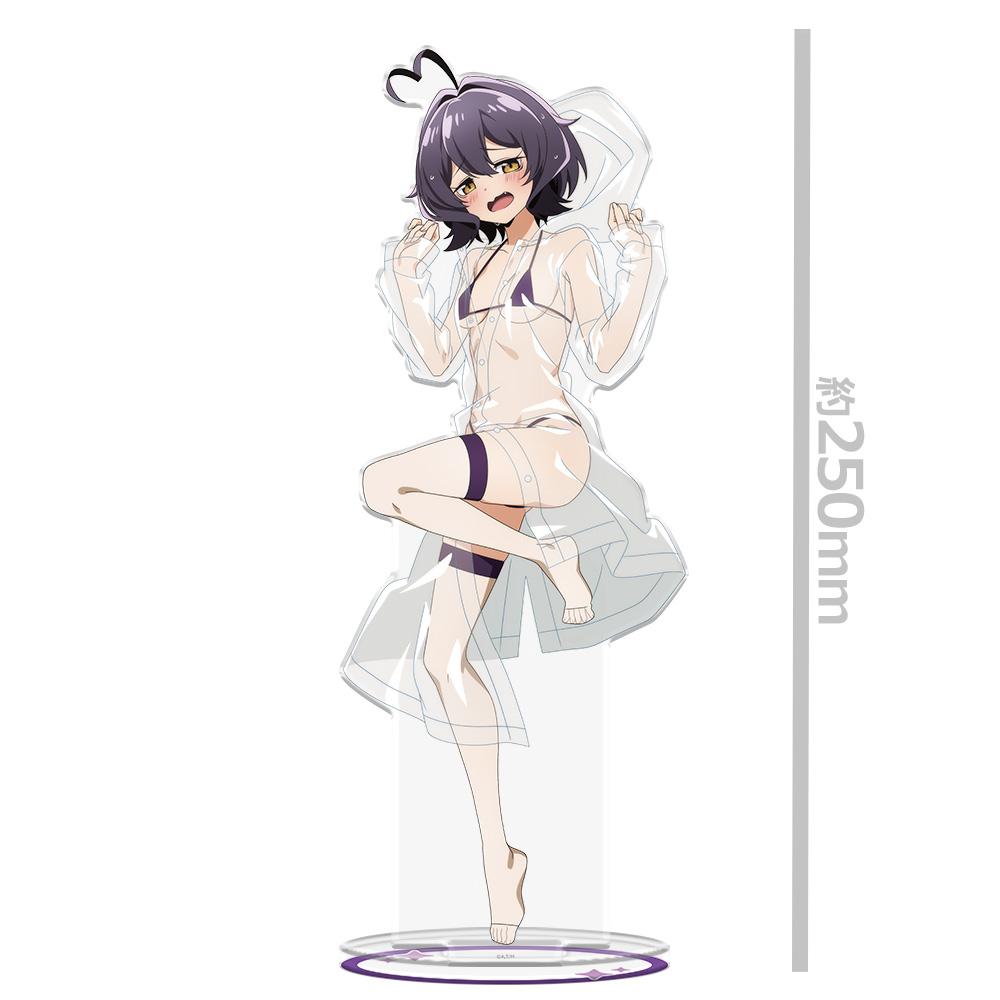 《夢想成為魔法少女》（夢想成為魔法少女） 柊うてな 大號亞克力角色立牌 レインコート水著ver. 新繪款