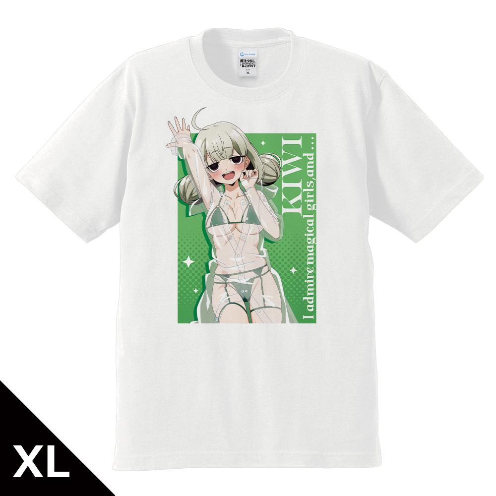 《夢想成為魔法少女》（夢想成為魔法少女） 阿良河キウィ T恤 XL尺寸 雨衣泳裝ver. 描き下ろし