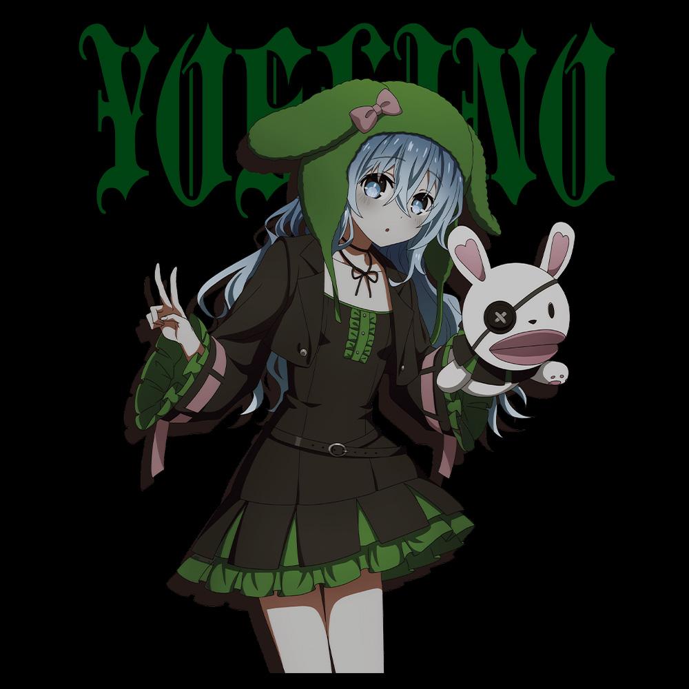 《約會大作戰》（約會大作戰） 四糸乃 Tシャツ ゴシックパンクver. 新繪款 V_XLサイズ