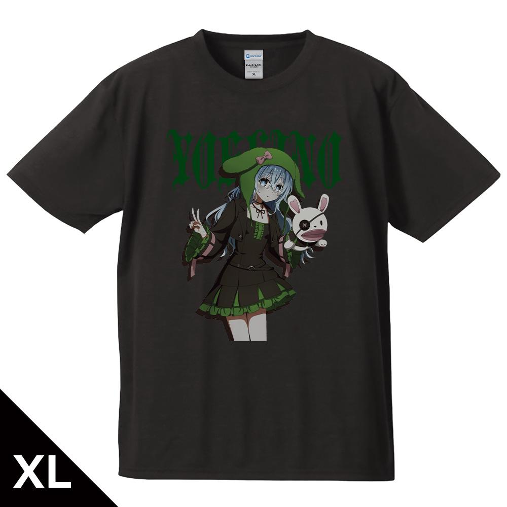 《約會大作戰》（約會大作戰） 四糸乃 Tシャツ ゴシックパンクver. 新繪款 V_XLサイズ