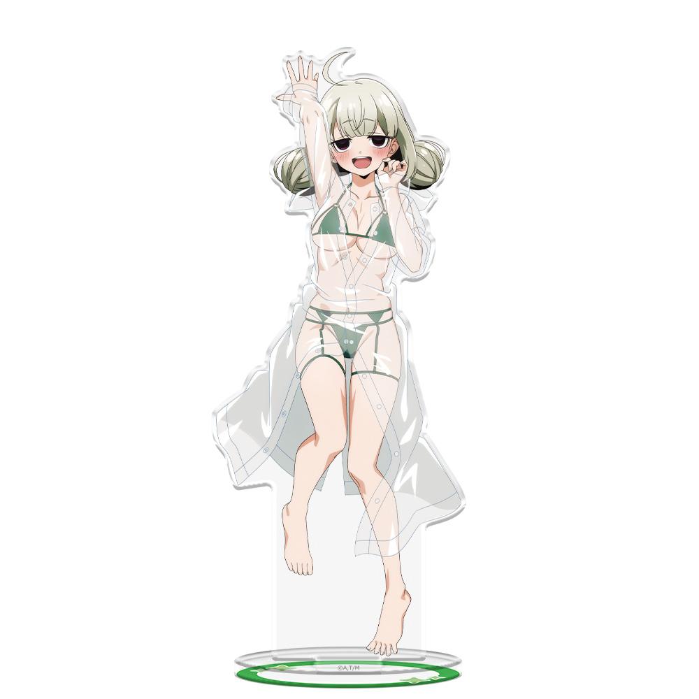 夢想成為魔法少女（夢想成為魔法少女） 阿良河キウィ 亞克力角色立牌 レインコート水著ver. 描き下ろし