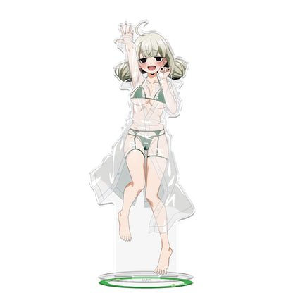 夢想成為魔法少女（夢想成為魔法少女） 阿良河キウィ 亞克力角色立牌 レインコート水著ver. 描き下ろし