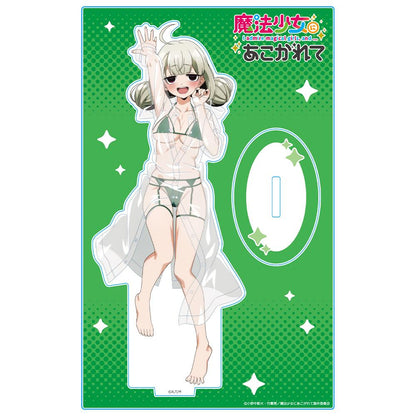 夢想成為魔法少女（夢想成為魔法少女） 阿良河キウィ 亞克力角色立牌 レインコート水著ver. 描き下ろし