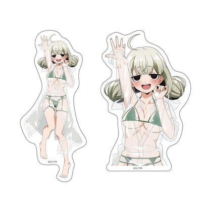 《夢想成為魔法少女》 阿良河キウィ 不規則切割貼紙套裝 雨衣泳裝ver. 新繪製款