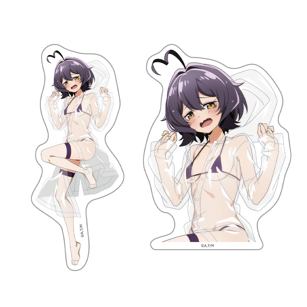 《夢想成為魔法少女》（夢想成為魔法少女） 柊うてな 切割貼紙套裝 雨衣泳裝ver. 描き下ろし款