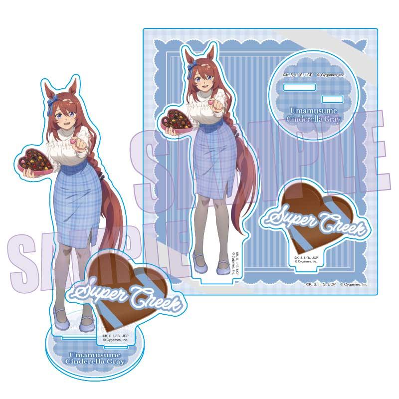 ウマ娘 シンデレラグレイ（賽馬娘 Cinderella Gray） 斯ーパークリーク 亞克力立牌 巧克力款