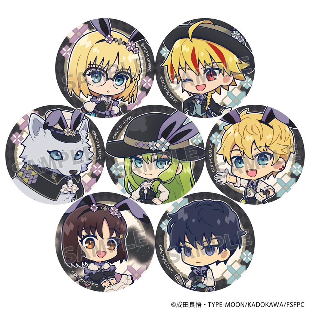 Fate/strange Fake（命運－奇異贗品） 迷你角色 徽章 BOX裝（7個入）