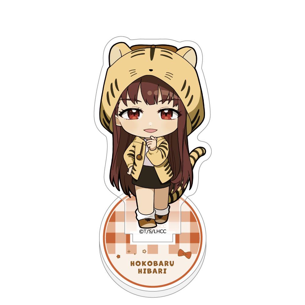敗犬女主太多了！ 放虎原ひばり 亞克力立牌 獸耳連帽衫款