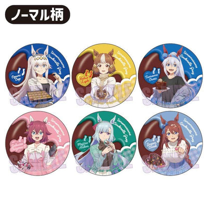 ウマ娘 シンデレラグレイ（賽馬娘 灰姑娘灰影） 盲盒徽章 巧克力款 7個裝BOX