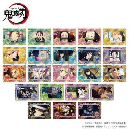 《鬼滅之刃》（鬼滅之刃） 霓虹系列 貼紙 BOX套裝10包入