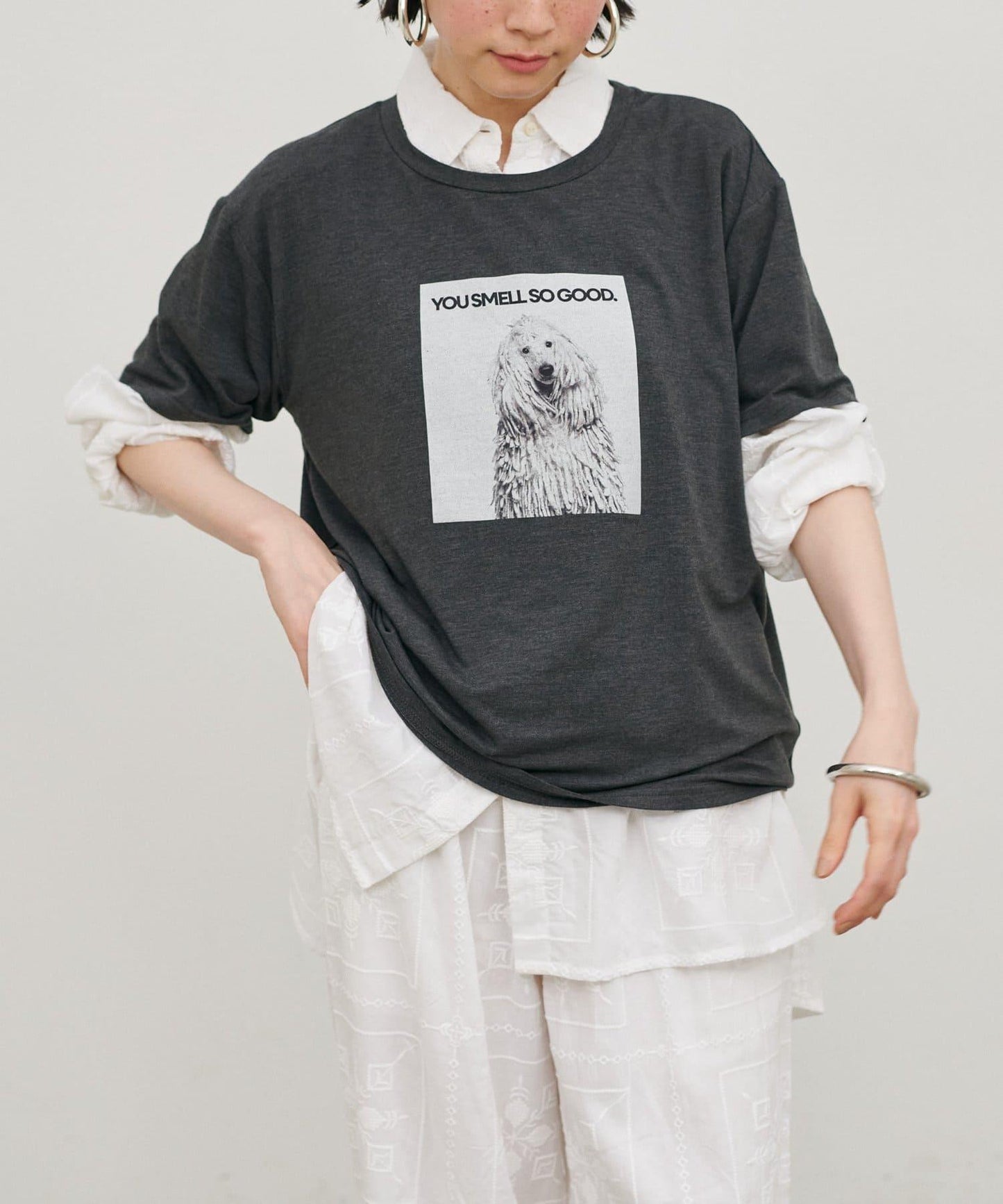 動物寫真印花 Tee T恤