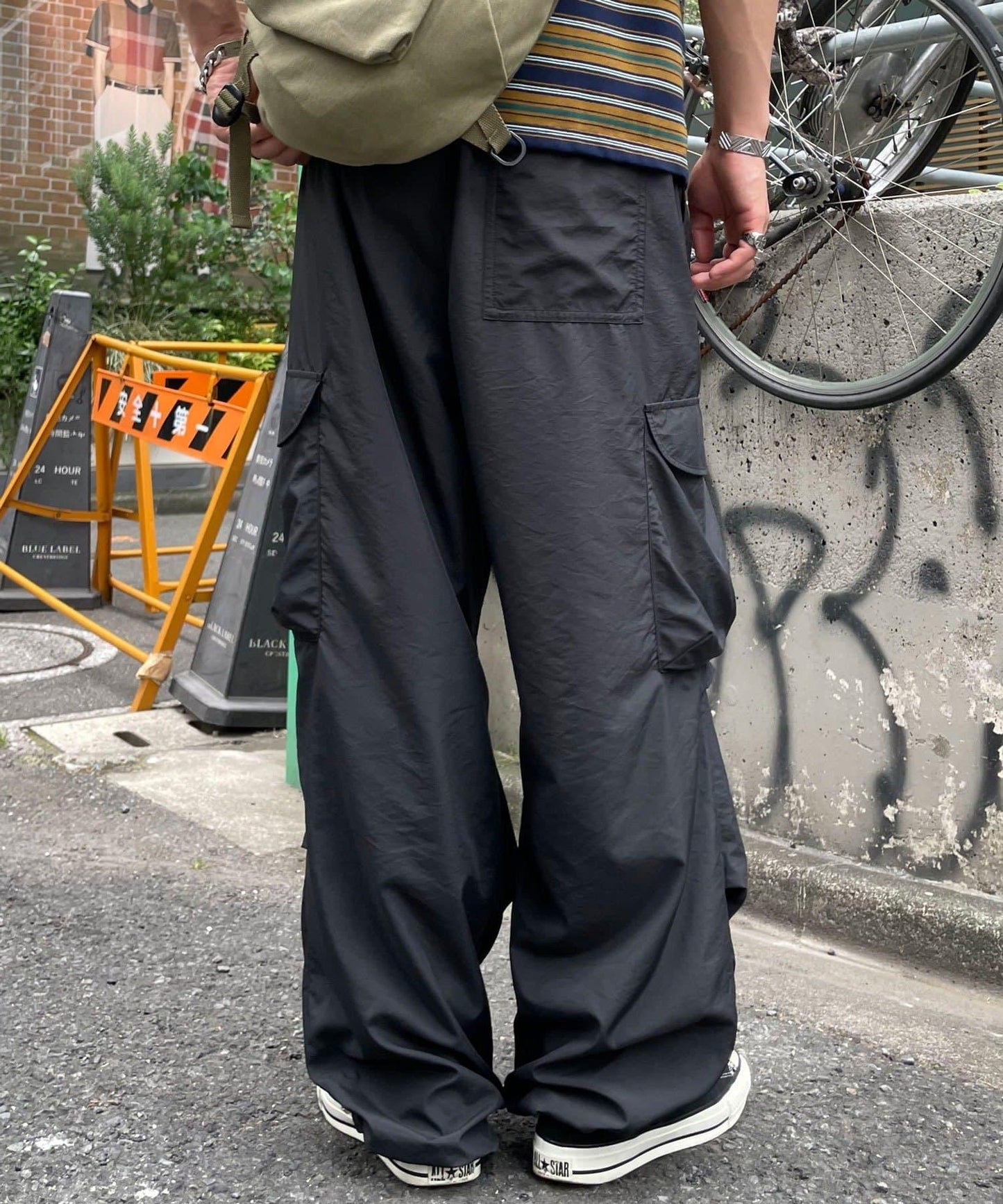 【Ciaopanic】尼龍工裝褲