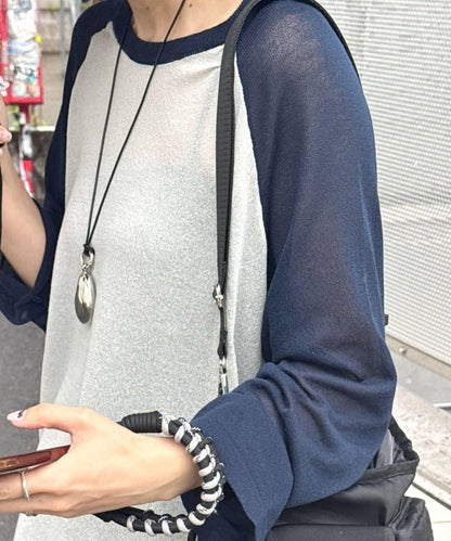 uchida/ほし/ouchi/やまだ企畫 SUM1 STYLE 全骨格優勝 輕薄透感 拉格蘭版型 透感設計 上衣