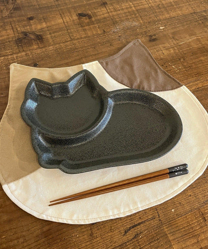 貓造型分隔餐盤