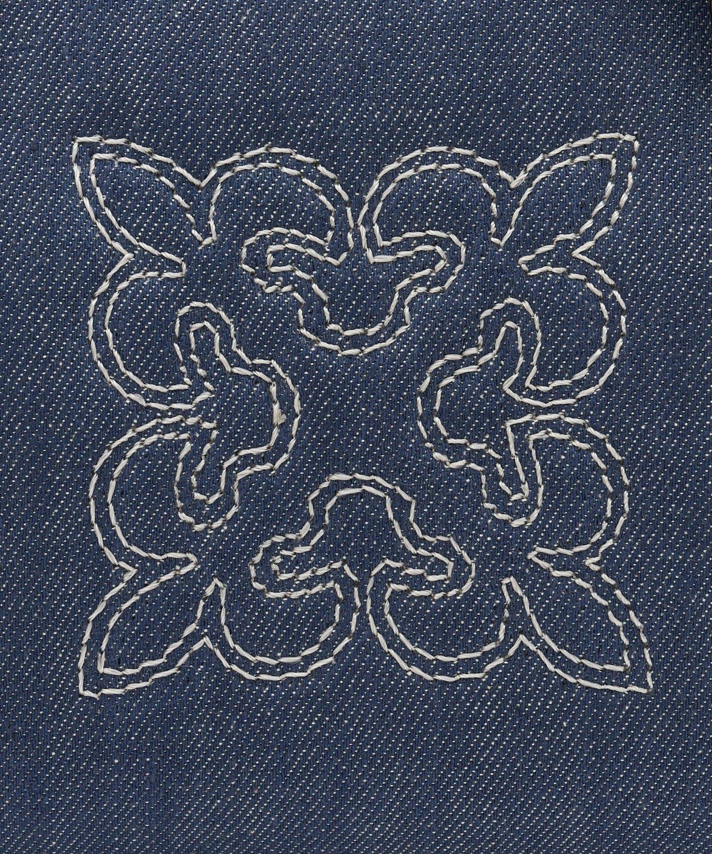刺繡字母組合 兩用 丹寧材質 迷你波士頓包