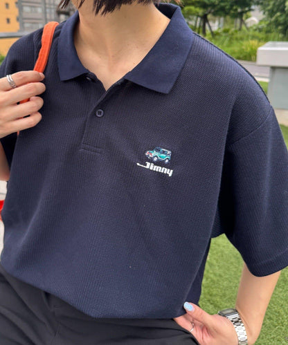 FC×ジムニー 刺繡POLO衫