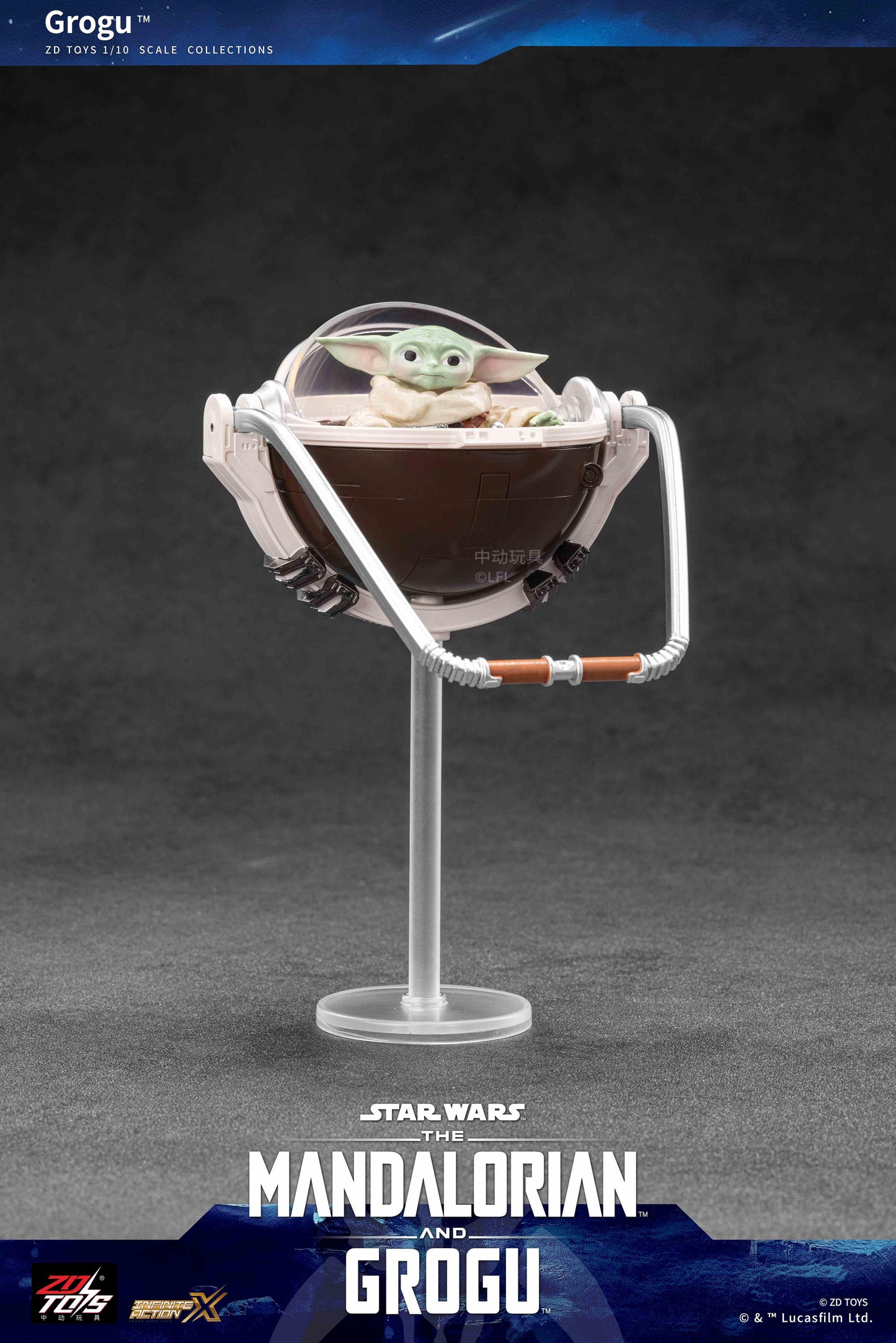 スター・ウォーズ（星球大戰） グローグー 動作手辦