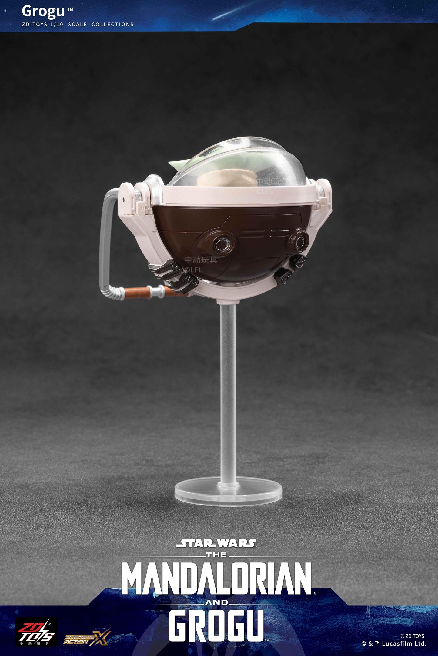スター・ウォーズ（星球大戰） グローグー 動作手辦