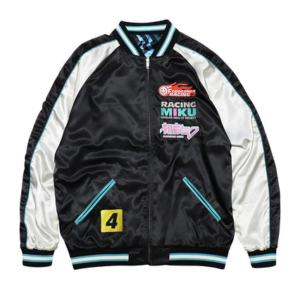 《初音未來》 GT項目 Racing Miku 橫須賀夾克 GSRレーシングミクスカジャン2026 GSRロゴモデル XXL尺碼