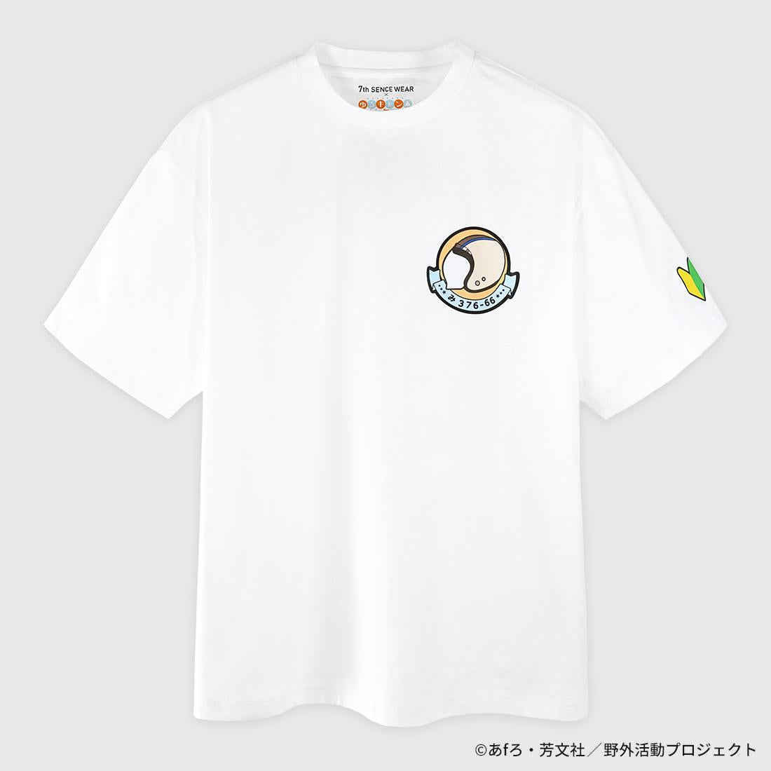 《搖曳露營》 凜機車圖案系列 SEASON3 短袖T恤 XL款