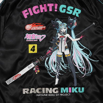 《初音未來》（初音未來） GT項目系列 MIKU 刺繡夾克 2026款 XXL尺碼