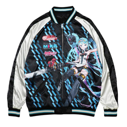 《初音未來》（初音未來） GT項目系列 MIKU 刺繡夾克 2026款 XXL尺碼