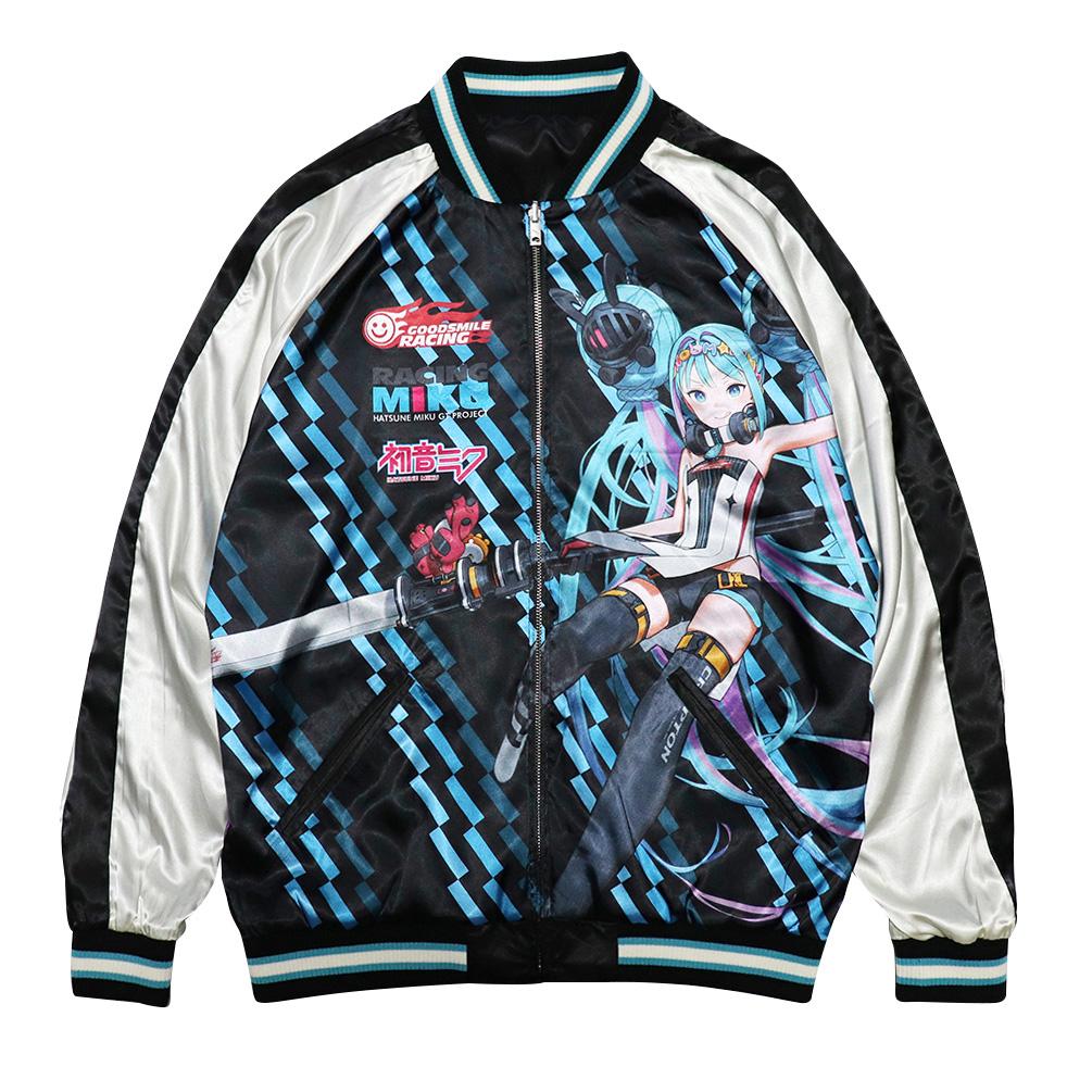 初音ミク（初音未來） GTプロジェクト レーシングミク 橫須賀夾克 L款