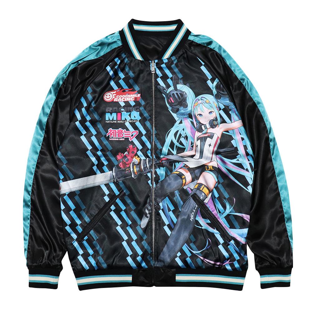 《初音未來》 GT項目 Racing Miku 橫須賀夾克 GSRレーシングミクスカジャン2026 GSRロゴモデル XXL尺碼