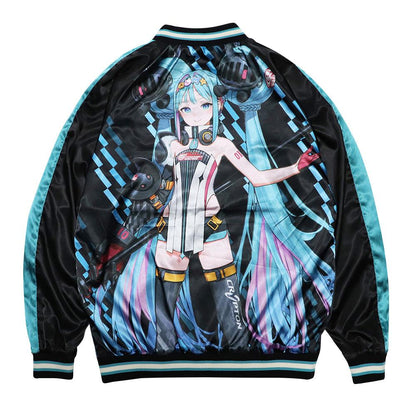 《初音未來》 GT項目 Racing Miku 橫須賀夾克 GSRレーシングミクスカジャン2026 GSRロゴモデル XXL尺碼