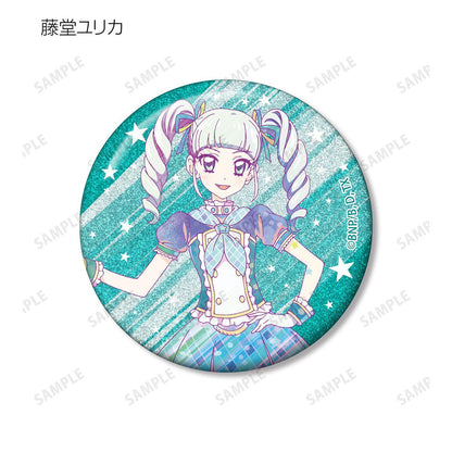 アイカツ！（偶像活動） Ani-Art clear label 閃粉徽章 完整套裝（9包入）