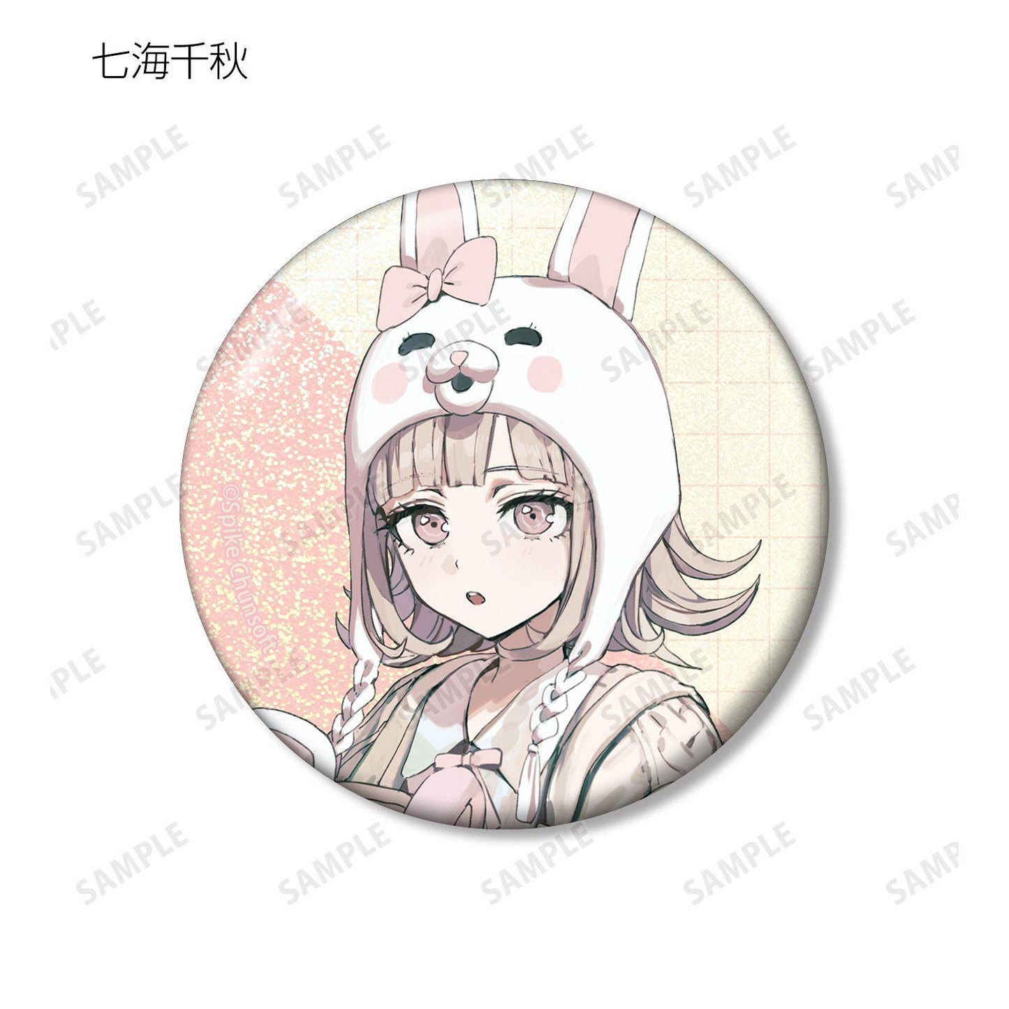 《彈丸論破》（彈丸論破） 緜さん插畫 私服旅行ver. 盲盒全息徽章 整盒12包入