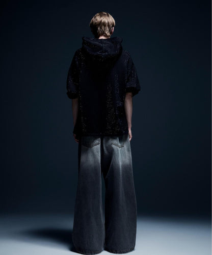 DankeSchon 12oz 水洗做舊 寬鬆 牛仔褲 BAGGY JEANS FADE款