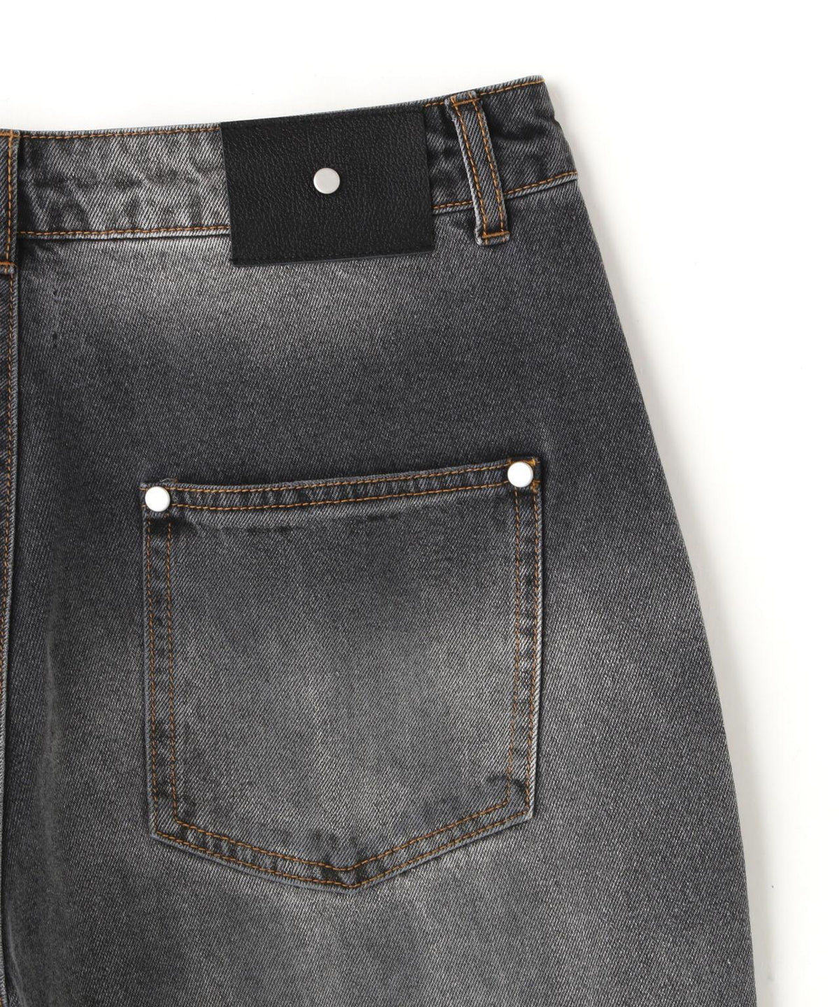 DankeSchon 12oz 水洗做舊 寬鬆 牛仔褲 BAGGY JEANS FADE款