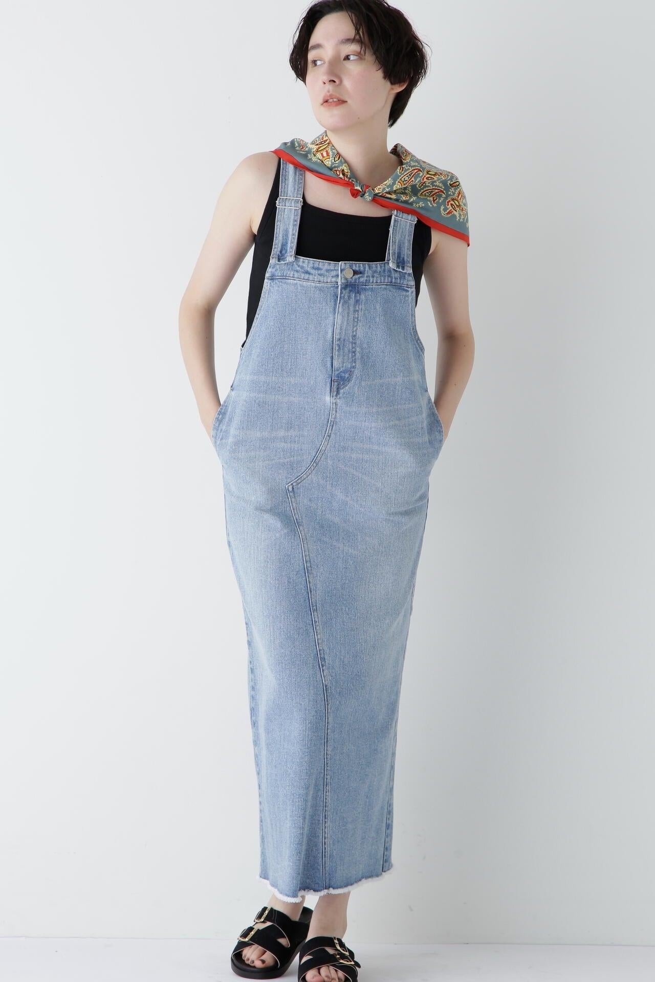 Healthy DENIM合作 I字版型揹帶褲