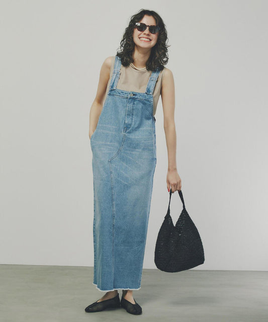 Healthy DENIM合作 I字版型揹帶褲