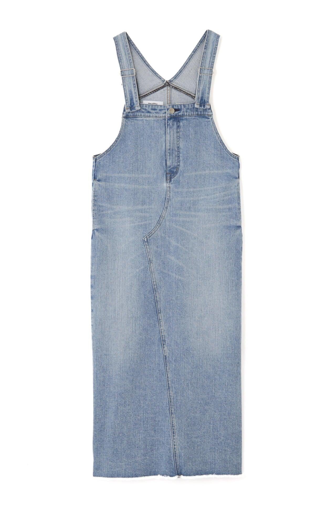 Healthy DENIM合作 I字版型揹帶褲