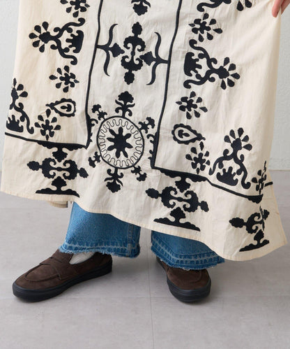 Aguni 2WAY 蓬鬆廓形 刺繡 連衣裙