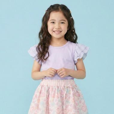 荷葉邊袖 T恤