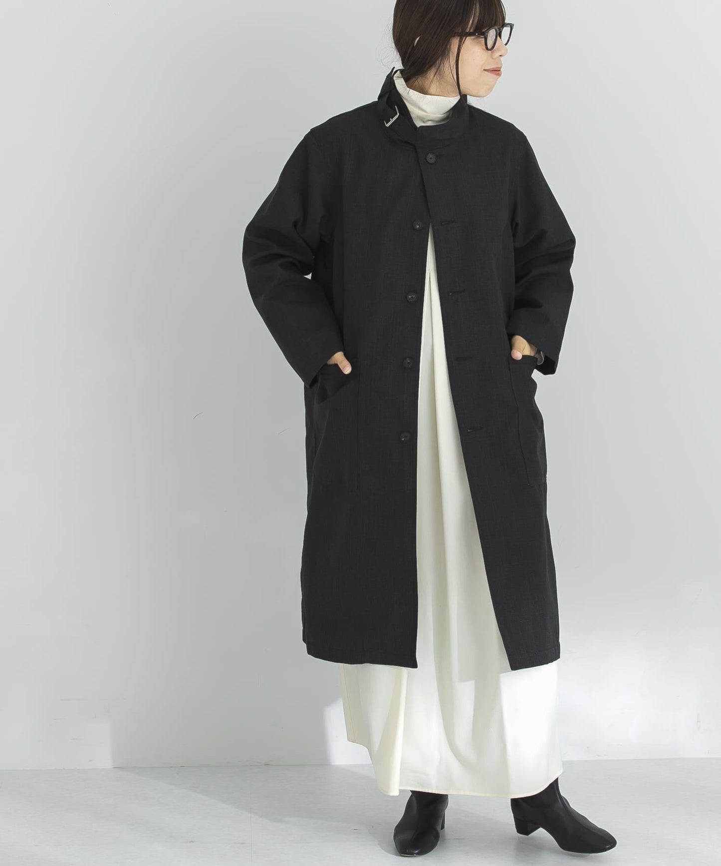 聯名款 SEEALL×URBAN RESEARCH 立領大衣