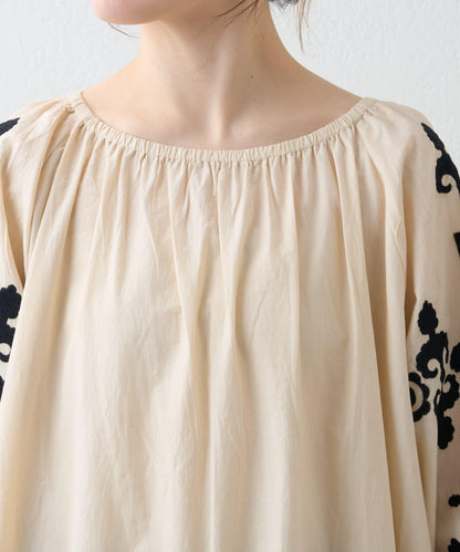 Aguni 2WAY 蓬鬆廓形 刺繡 連衣裙