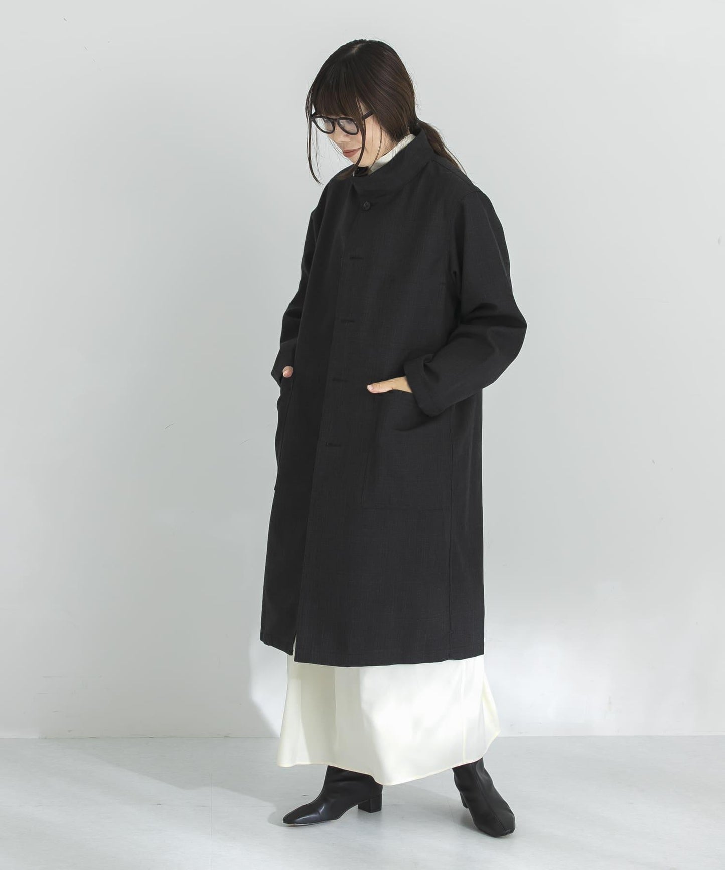 聯名款 SEEALL×URBAN RESEARCH 立領大衣