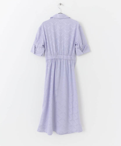 GANNI Viscose Jacquard One-Piece 連衣裙