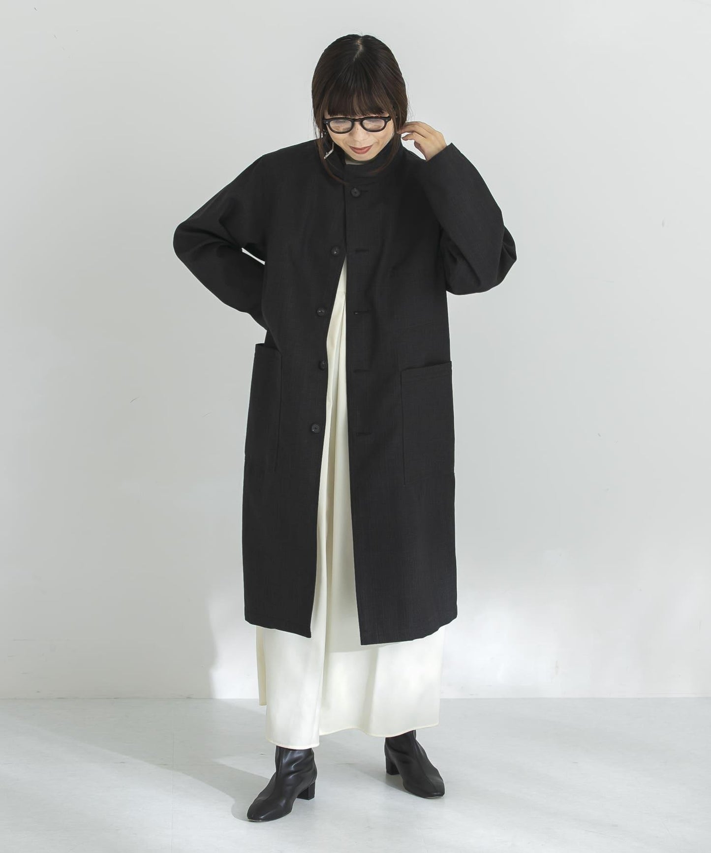 聯名款 SEEALL×URBAN RESEARCH 立領大衣