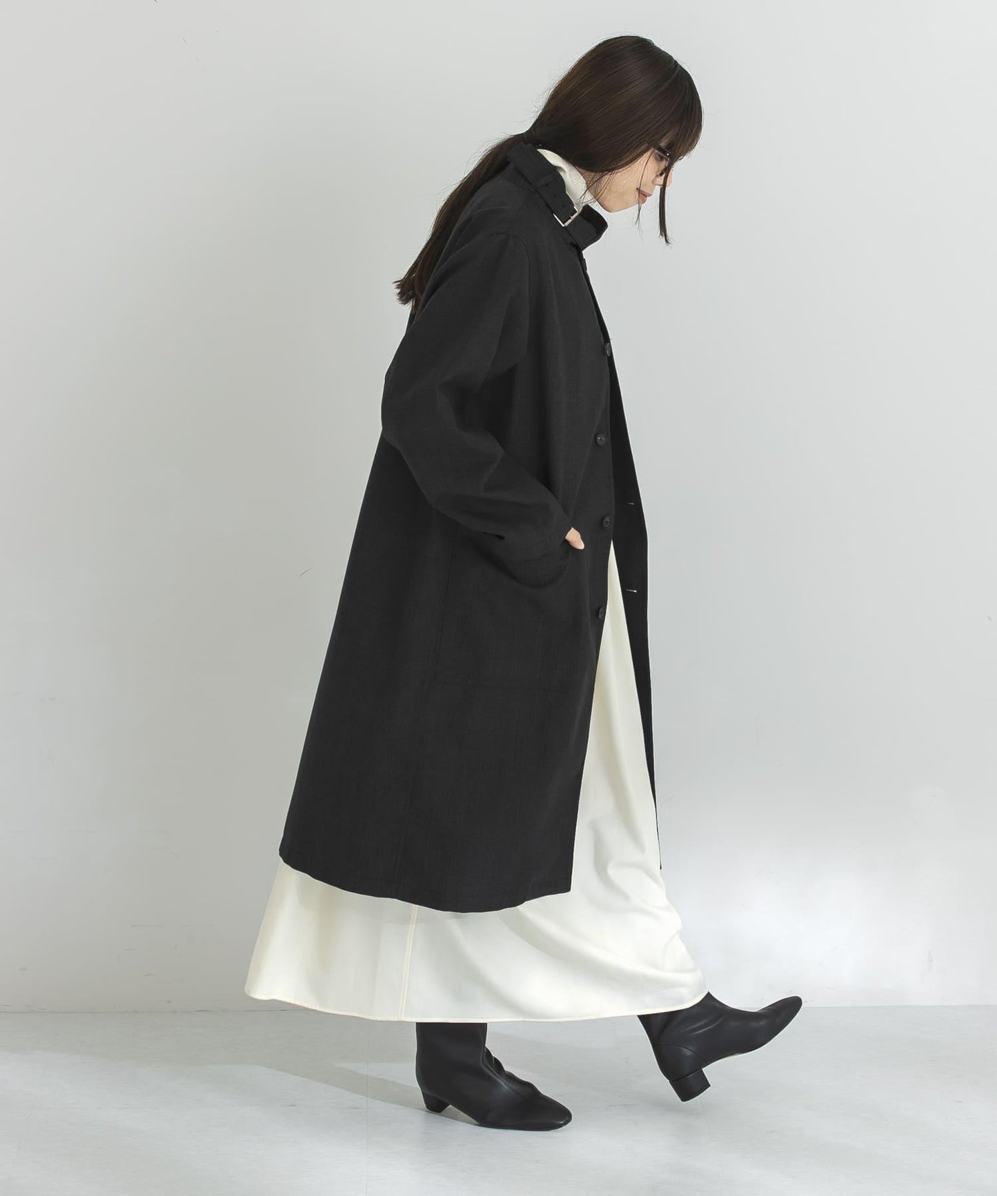 聯名款 SEEALL×URBAN RESEARCH 立領大衣