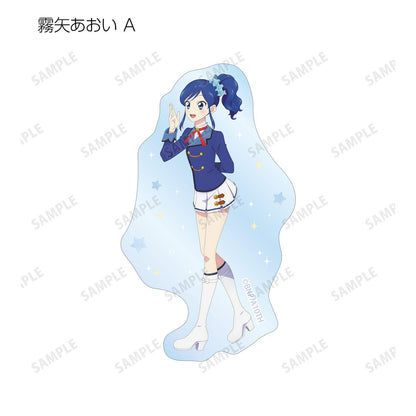 アイカツ！ 10th STORY ～未來へのSTARWAY～（偶像活動！10th STORY ～通往未來的STARWAY～） 新繪版 第一期 歩み 隨機異形貼紙 12包整盒