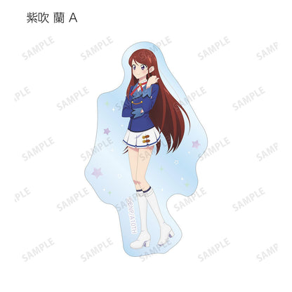 アイカツ！ 10th STORY ～未來へのSTARWAY～（偶像活動！10th STORY ～通往未來的STARWAY～） 新繪版 第一期 歩み 隨機異形貼紙 12包整盒